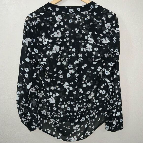 Cabi Delight Blouse Floral Top size S - Picture 4 of 9